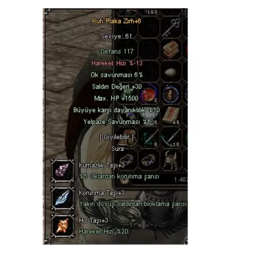 +6 ruh plaka farmlık